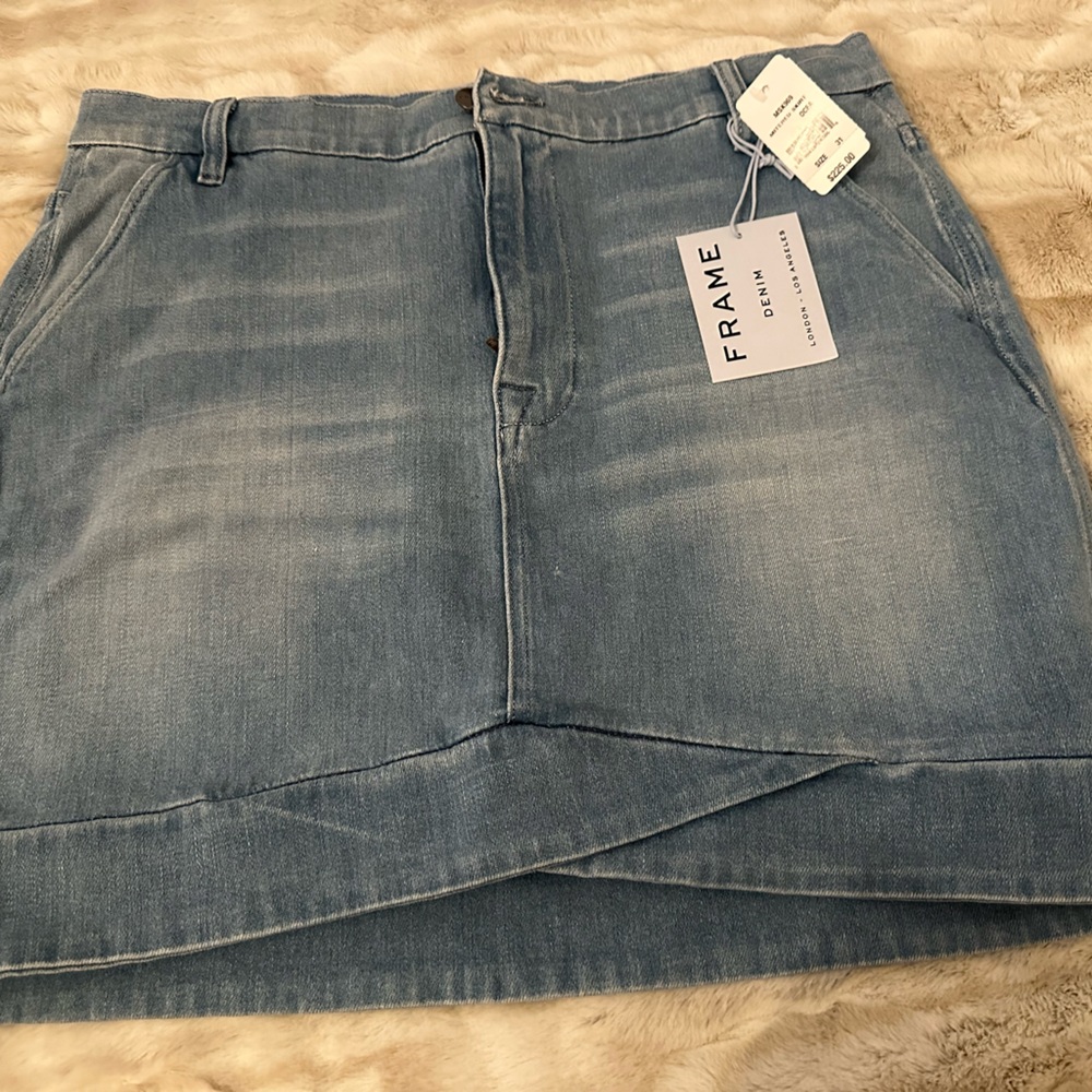 Frame denim skirt